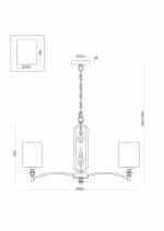 Подвесной светильник Freya FR1007PL-07N — изображение 3