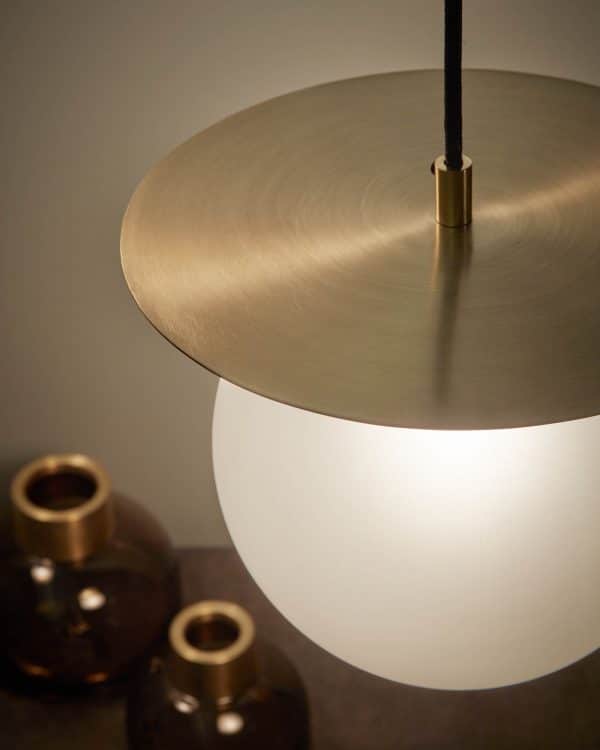 Подвесной светильник Manz латунь — изображение 3