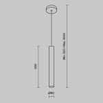 Подвесной светильник Maytoni MOD161PL-01BS1 — изображение 5