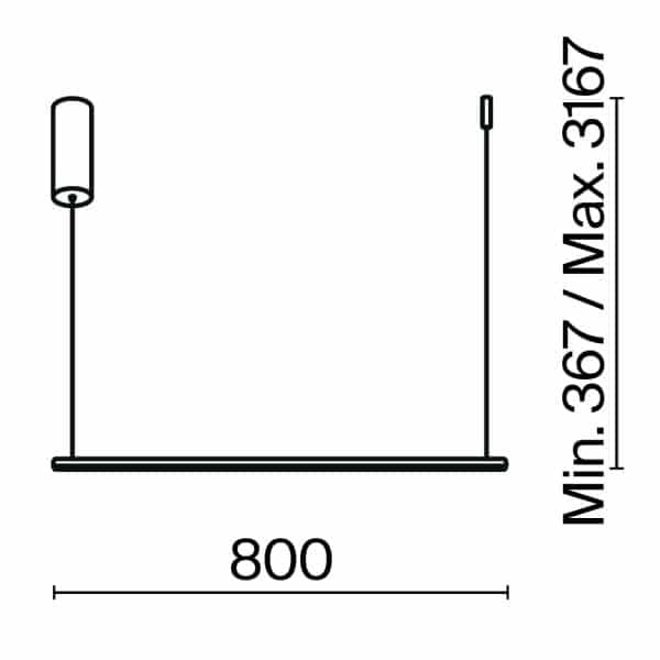 Подвесной светильник Maytoni MOD246PL-L16BSK — изображение 2