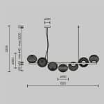 Подвесной светильник Maytoni MOD268PL-07B — изображение 5