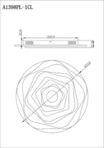 Потолочный светильник Arte Lamp MULTI-PIUMA A1398PL-1CL — изображение 5