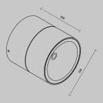 Потолочный светильник Outdoor O310CL-L12GF3K — изображение 4