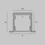 Комплектующие к светодиодной ленте Led Strip ALM-2720-S-2M — изображение 2