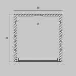 Комплектующие к светодиодной ленте Led Strip ALM-3535A-S-2M — изображение 2