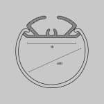 Комплектующие к светодиодной ленте Led Strip ALM-D30-S-2M — изображение 2