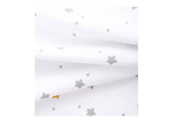 Простынь для кроватки Elegance, размер 68*134 см (звёзды микс, трикотаж) — изображение 4