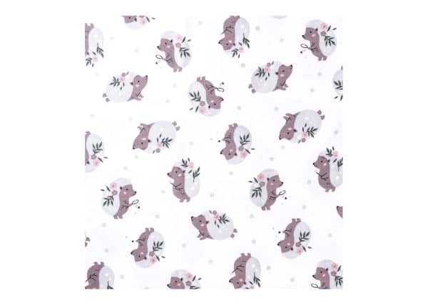 размер 63*133 см (ёжики с цветами