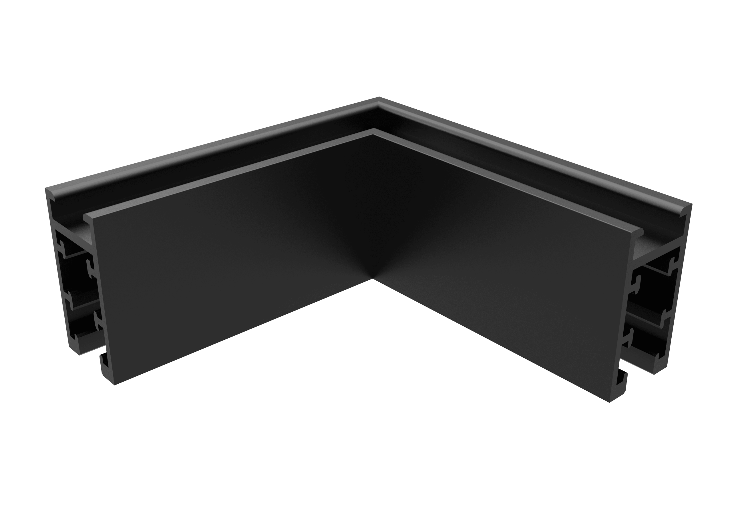 s05-1- Соединитель для магнитного накладного шинопровода угловой Crystal Lux CLT 0.216 04 BL