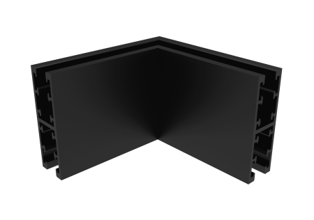 Соединитель для магнитного двустороннего шинопровода угловой Crystal Lux CLT 0.226 04 BL