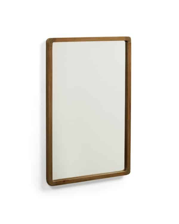 Shamel Зеркало из массива тика с отделкой под орех 45 x 70 см — изображение 4