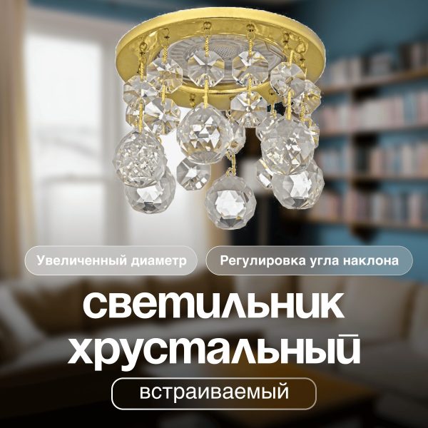 Спот встраиваемый Dio D'Arte Elite Osimo GU10.5.14.9.5.118 G — изображение 2