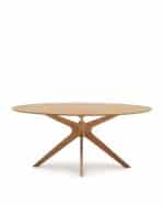 Стол Naanim из дубового шпона 180 x 110 см