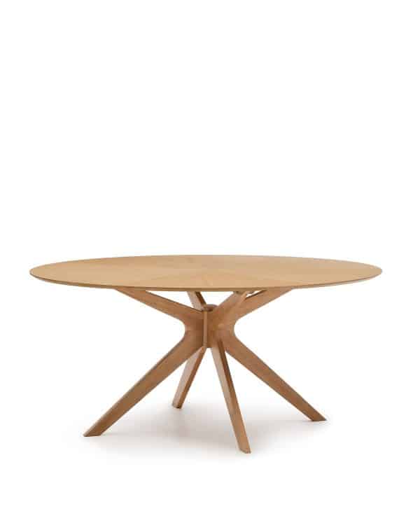 Стол Naanim из дубового шпона 180 x 110 см — изображение 4