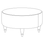 Стол журнальный Italia