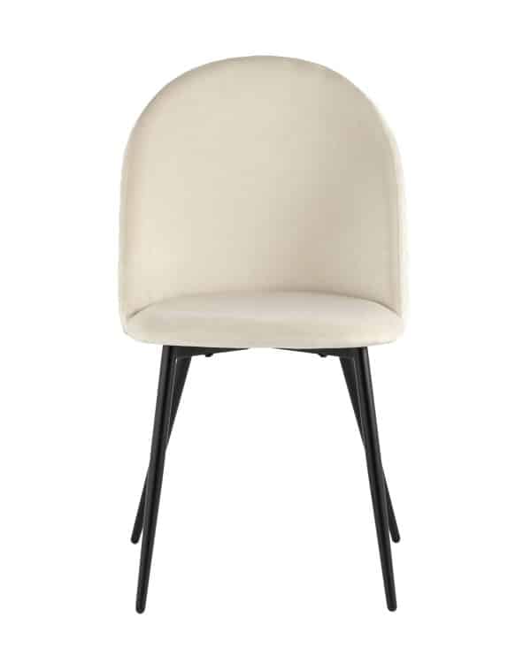 Стул Lilly велюр бежевый 4 шт. — изображение 3