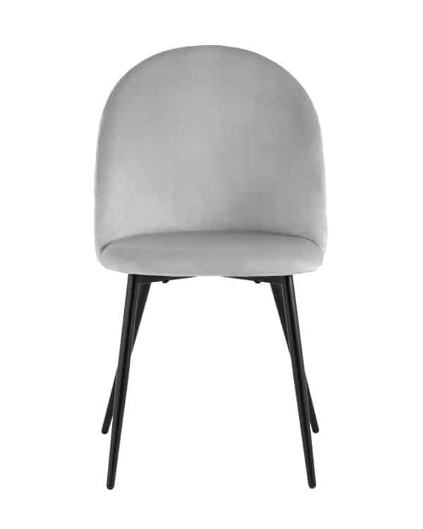 Стул Lilly велюр серебристый 4 шт. — изображение 3