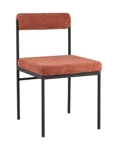 Стул обеденный Балла букле коралловый