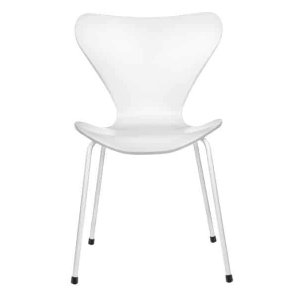 Стул Seven Style белый с белыми ножками — изображение 3