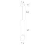 Точечный подвесной светильник Arte Lamp PILON-SILVER A1536SP-1WH — изображение 4