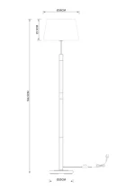 Торшер Arte Lamp ROBERT A5066PN-1BK — изображение 2