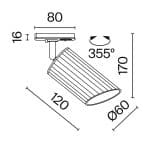 Трековый светильник Technical TR087-1-GU10-B — изображение 4