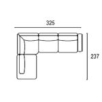 Угловой диван-кровать Marriotto SELECTION, FRATELLI BARRI — изображение 4