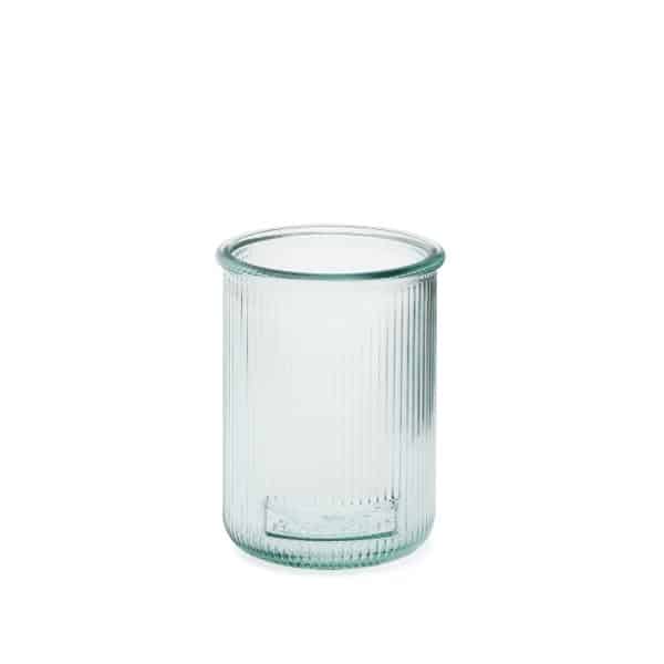 Ваза маленькая Milma из переработанного прозрачного стекла — изображение 4