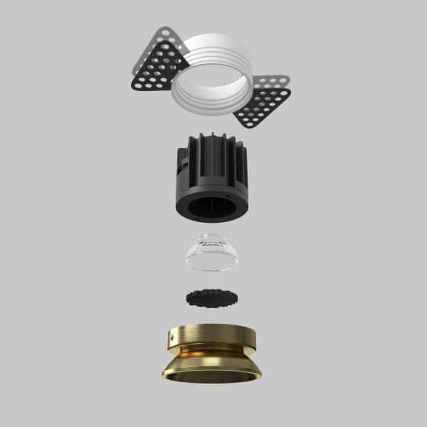 Встраиваемый светильник Technical DL058-7W3K-TRS-BS — изображение 5