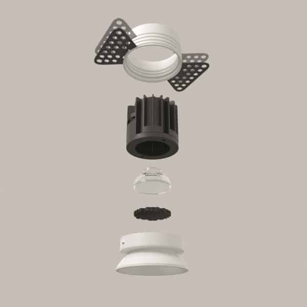 Встраиваемый светильник Technical DL058-7W3K-TRS-W — изображение 4