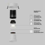 Встраиваемый светильник Technical DL118-15W-4K-W — изображение 3