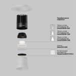 Встраиваемый светильник Technical DL122-15W-3K-TRS-W — изображение 3