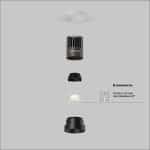 Встраиваемый светильник Technical DL124-10W-2.7K-TRS-B — изображение 2