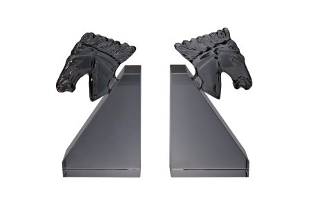 XBE71952 Держатели для книг "Кони" серые 2 шт.