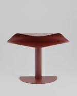 Журнальный столик Cornea металл бордовый — изображение 2