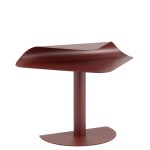 Журнальный столик Cornea металл бордовый