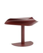 Журнальный столик Cornea металл бордовый