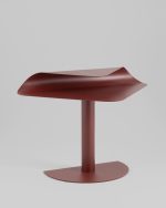 Журнальный столик Cornea металл бордовый — изображение 3