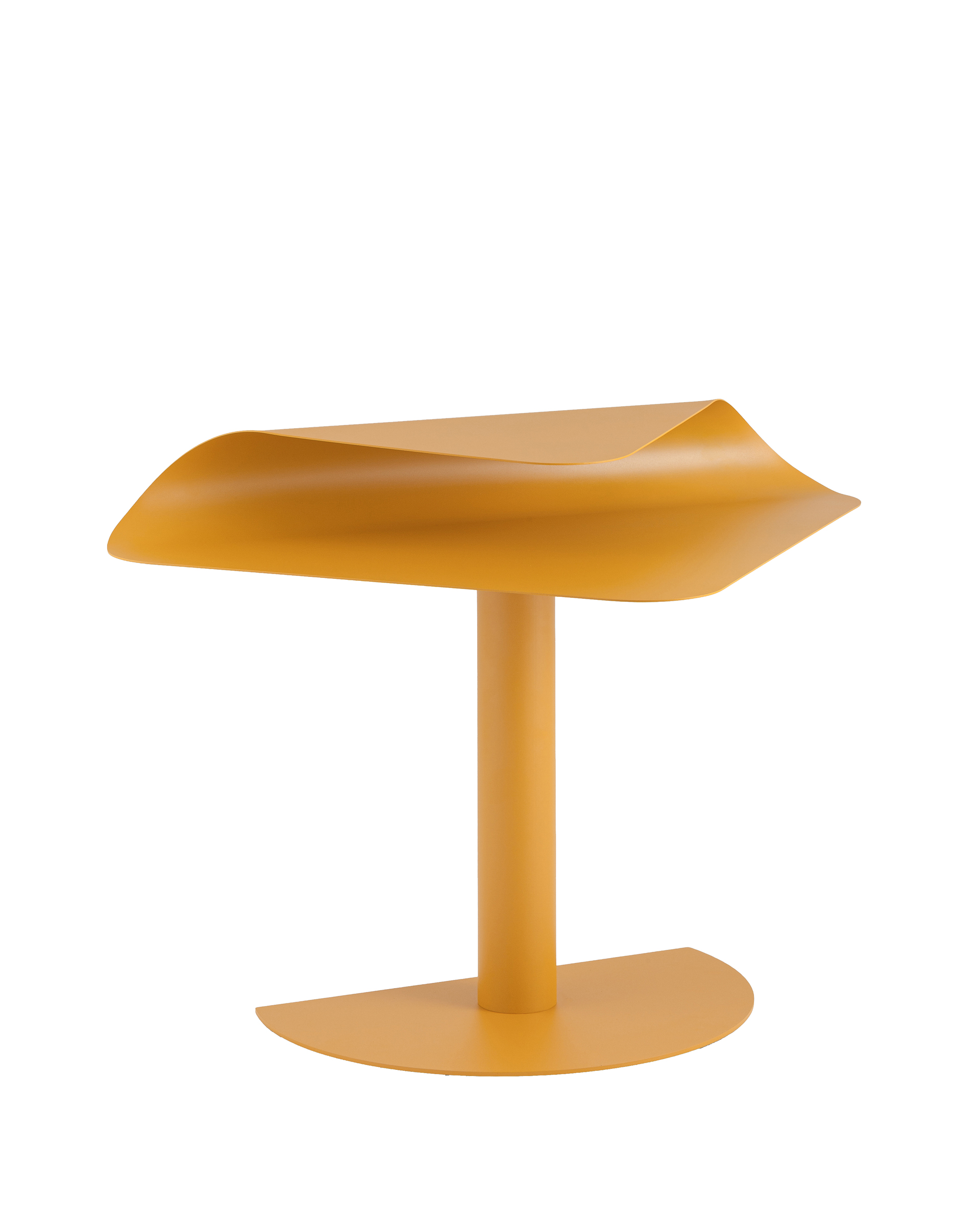 Журнальный столик Cornea металл желтый Журнальный столик Cornea металл желтый