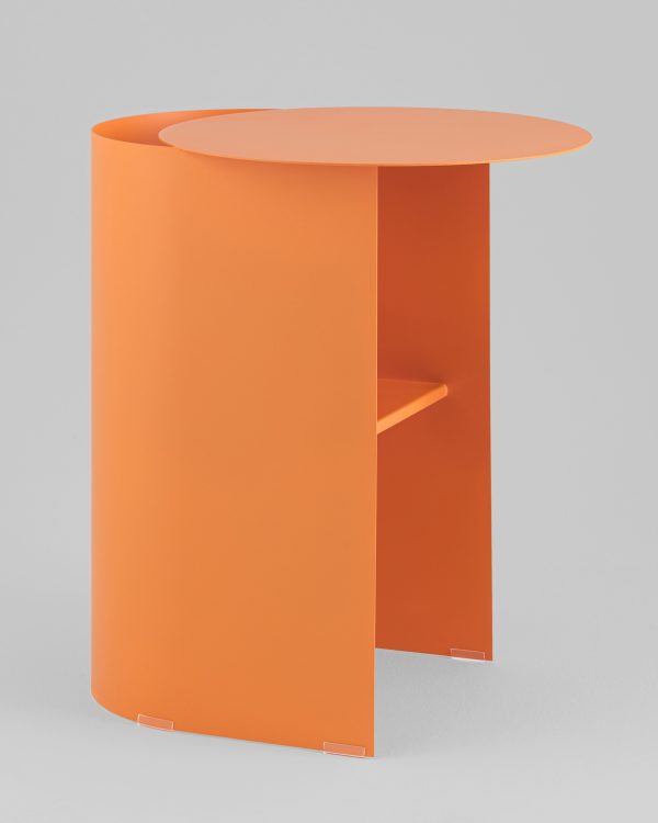 Журнальный столик Floire металл оранжевый — изображение 2