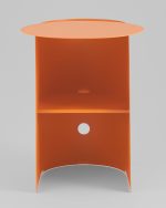 Журнальный столик Floire металл оранжевый — изображение 3