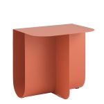 Журнальный столик Laure металл красный