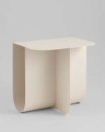 Журнальный столик Laure металл светло-серый — изображение 3