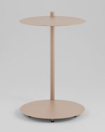 Журнальный столик Siara металл капучино — изображение 3