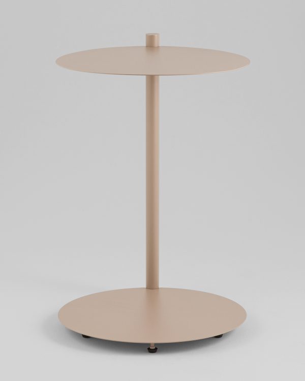 Журнальный столик Siara металл капучино — изображение 3