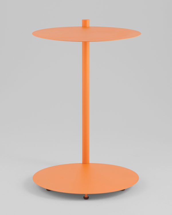Журнальный столик Siara металл оранжевый — изображение 2