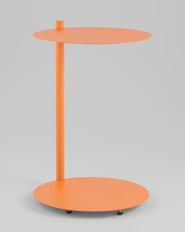Журнальный столик Siara металл оранжевый — изображение 3