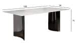 76AR-157-STOL/OB Стол обеденный иск.камень белый 180*90*75см — изображение 5