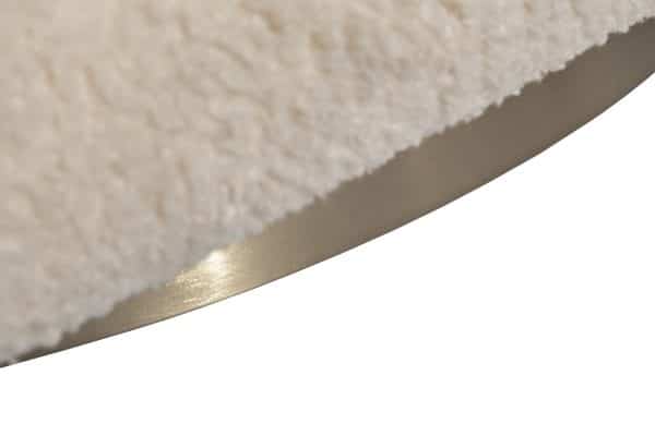 76AR-73960 Кресло поворотное Teddy белое 65*70*75см — изображение 5