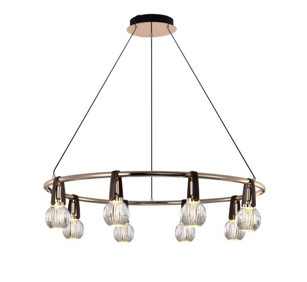 Люстра P0853-8C gold — изображение 2